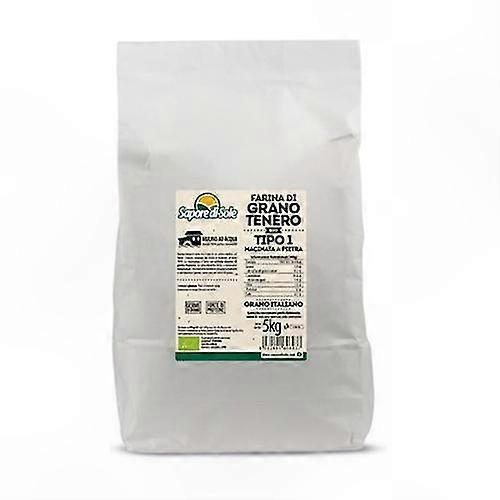 Soft Wheat Flour Type 1, 5 kg Powder for Baking and Cooking