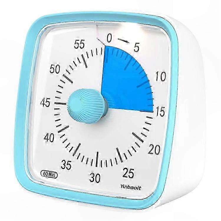 60-Minute Visual Countdown Timer with Night Light for Kids and Adults