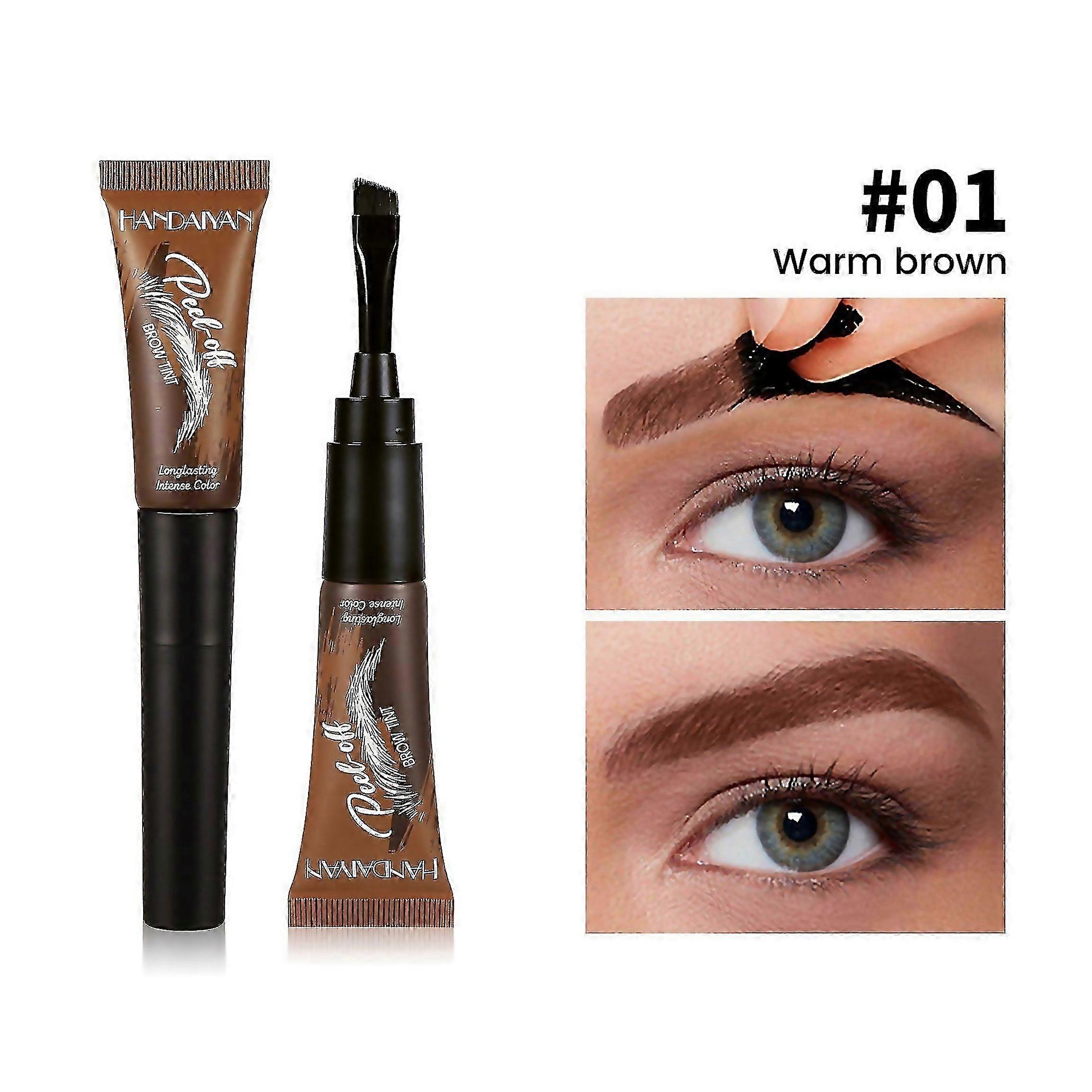 For Womens Eyebrow Tintsemipermanent Colourresistant Semipermanent Waterproof Treatment With Immedia