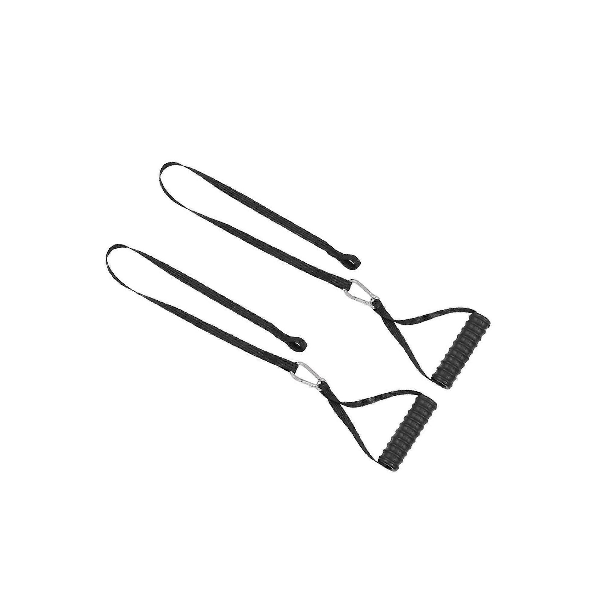 Triceps Rope Pull Down Handle Heavy Duty Pulley System for Strength Training