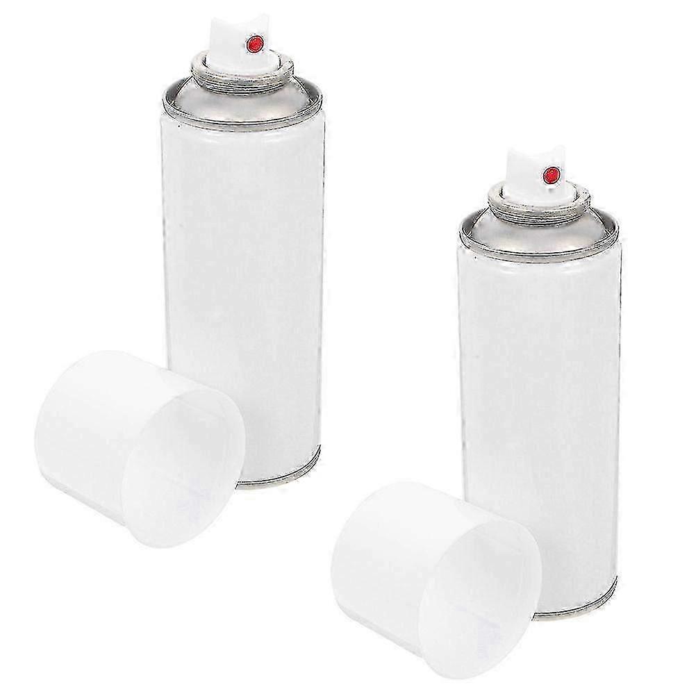 2pcs Refillable Empty Aerosol Spray Cans for DIY Projects, Home Use, Paint, Graffiti and Cleaning, Tinplate Spray Canister Set