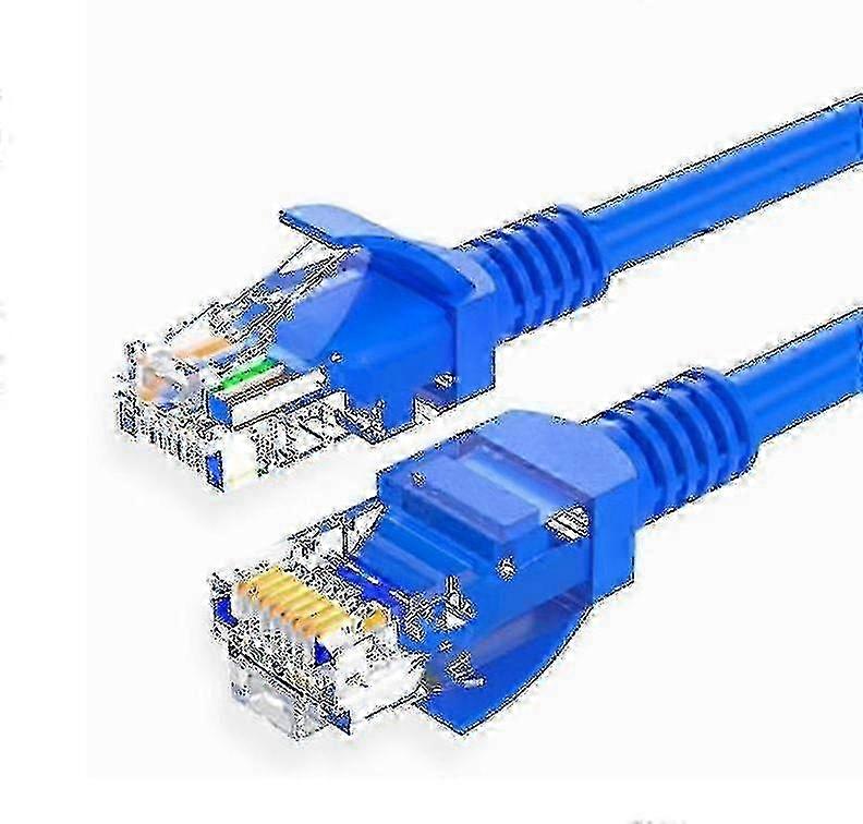 400 Cm Cat5e 1000 Mbps Ethernet/Network Cable-Blue
