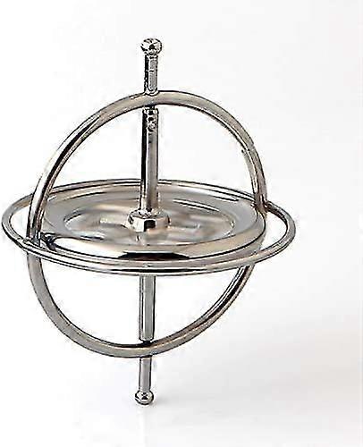 Αντιβαρύτητα Γυροσκόπιο Μέταλλο Μηχανική Γυροσκόπιο Φυσική, Καλό Δώρο Παιχνίδια Στηρίγματα (ασήμι)