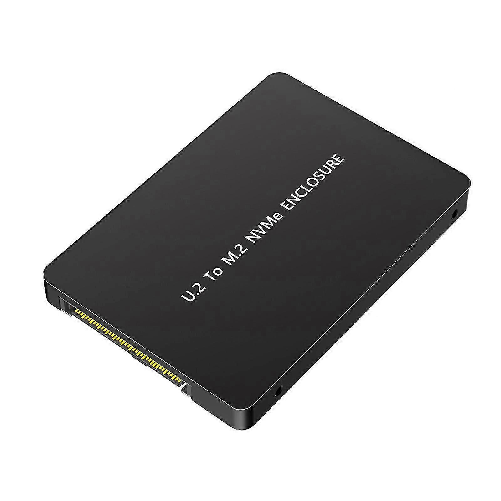 U.2 SFF 8639 to NVMe Adapter Enclosure Case Easy Installation for Computer Adapter Board Easy Access and Cooling Box