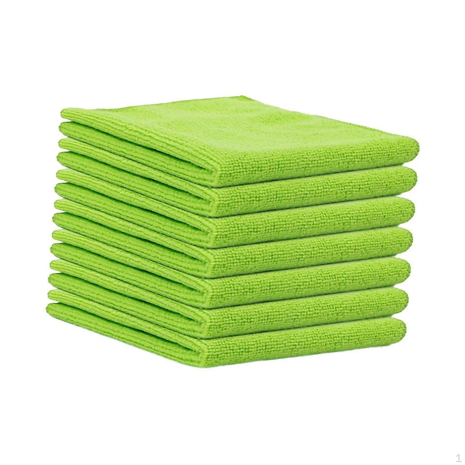 Wiederverwendbare Mikrofasertücher für das Auto - 7 Stück Allzweck-Reinigungstücher