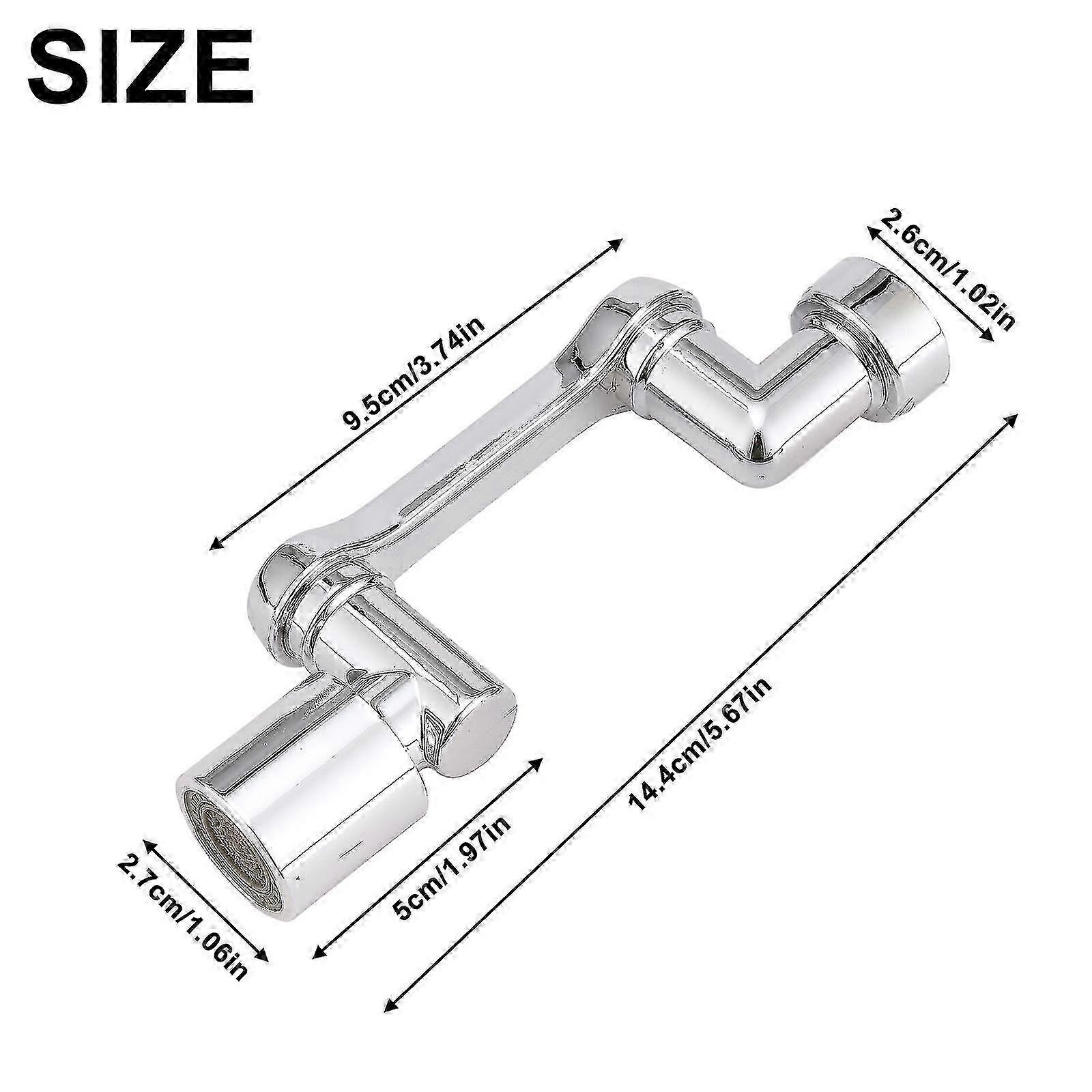 Swivel Water-Saving Dual-Function Kitchen Tap Aerator, High Quality