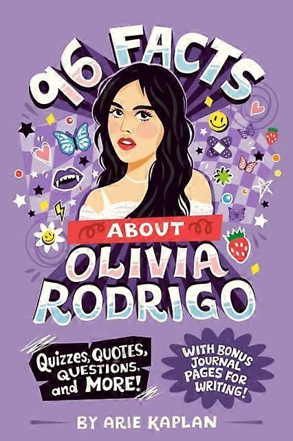 96 Facts About Olivia Rodrigo by Arie Kaplan Paperback