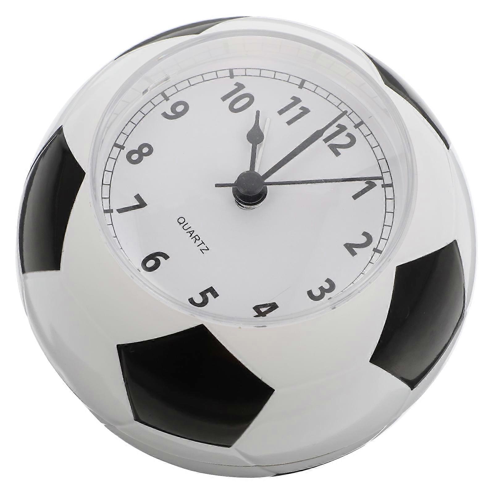 1Pc Plastic Creative Bedside Clock Simple Household Desktop Clock Mute Clock