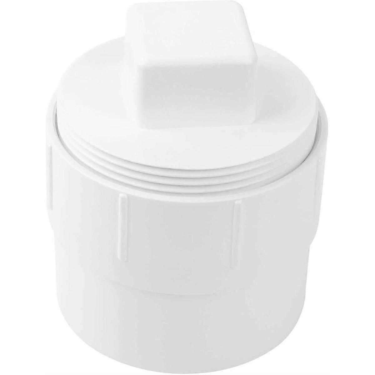 3inch PVC Sewer Cleanout Adapter with Plug Pipe Fitting