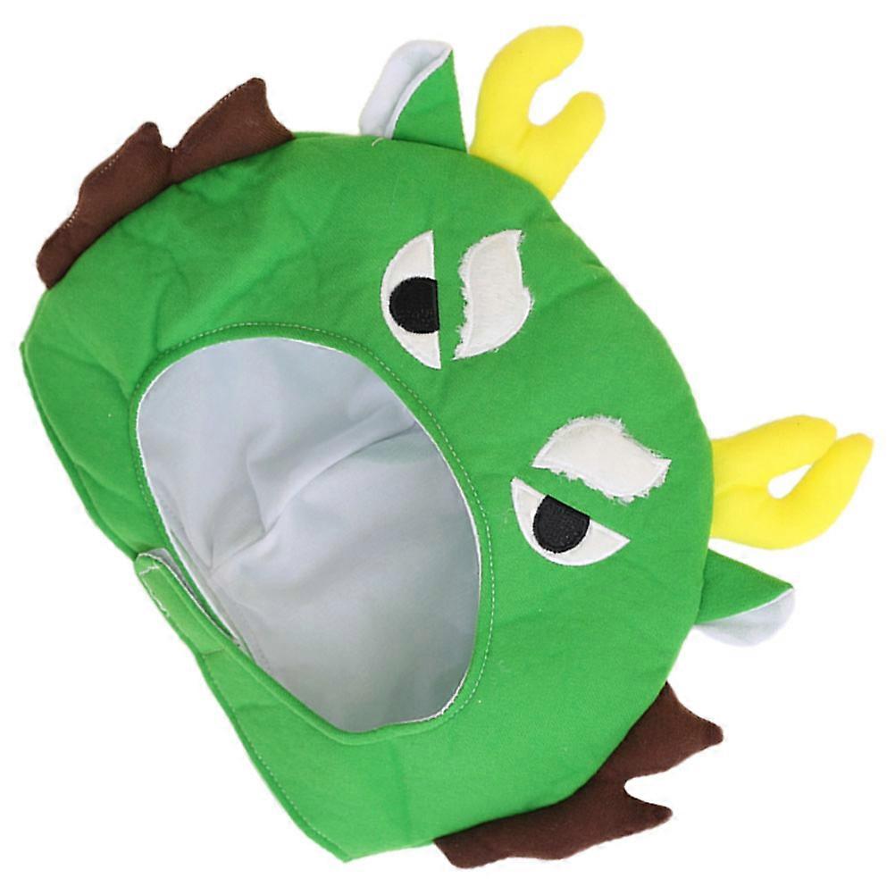 Cosplay Dragon Head Costume Hat Prop for Accessory