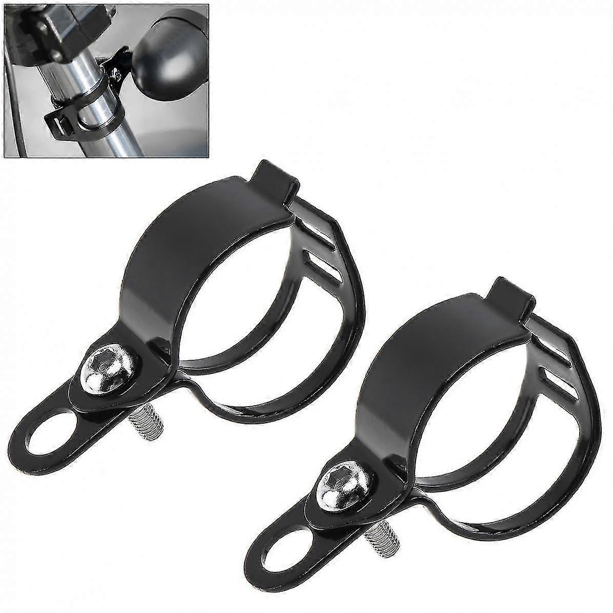 Motorcycle Mount Turn Signal Bracket Flasher Bracket Blinker Indicators Holder Fork Mount Clamp