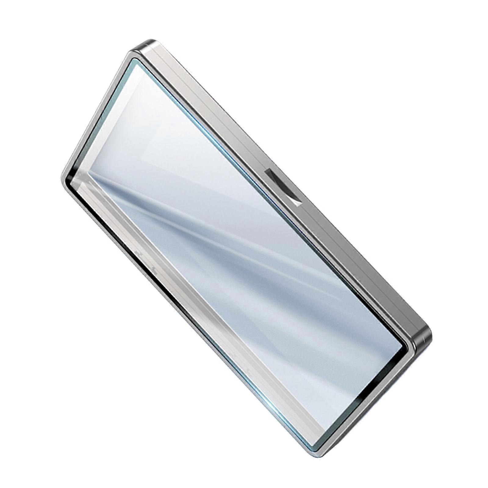 Magnetic Closure Card Safe Holder Full Wraparound Protection SunShield Graded Card Protector Case for Professional Use  Silver