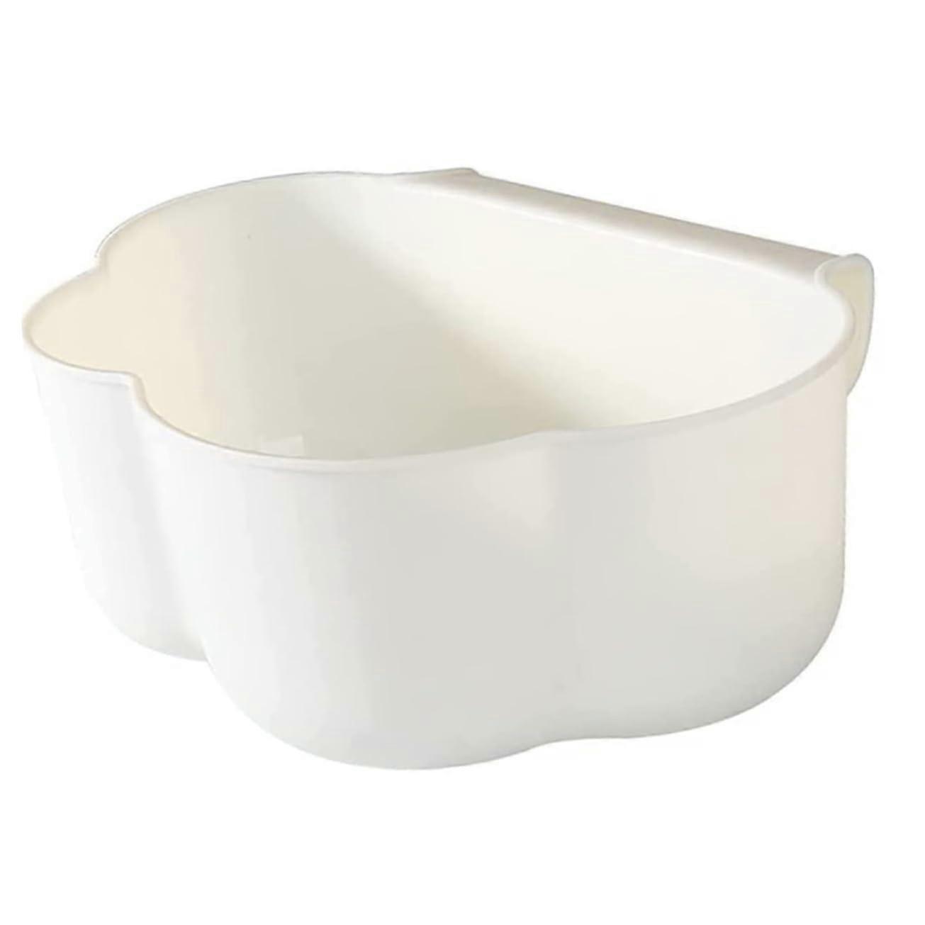 Wall Mounted Kitchen Garbage Bin Without Lid Large Capacity for Cabinet Waste Recycling