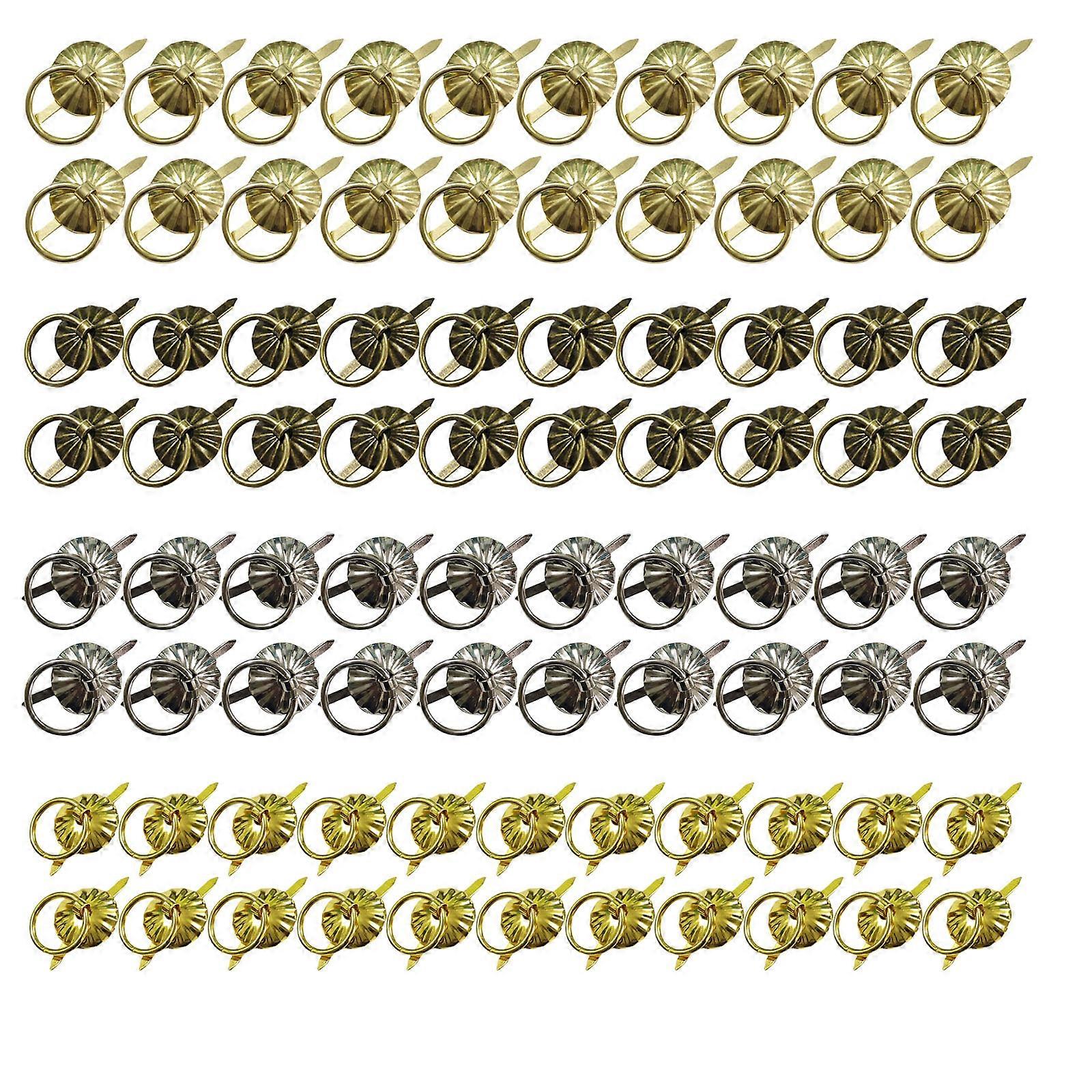 Drawer & Closet Pulls  with Chic  Designs Retro  Style Knobs easy installs Handles for Home Decors & DIY Projects Multicolor