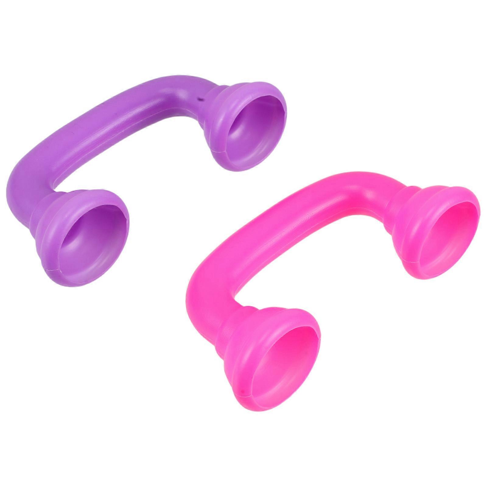 Toddler Toy Phone Handset for Speech Development 2Pcs Assorted Color