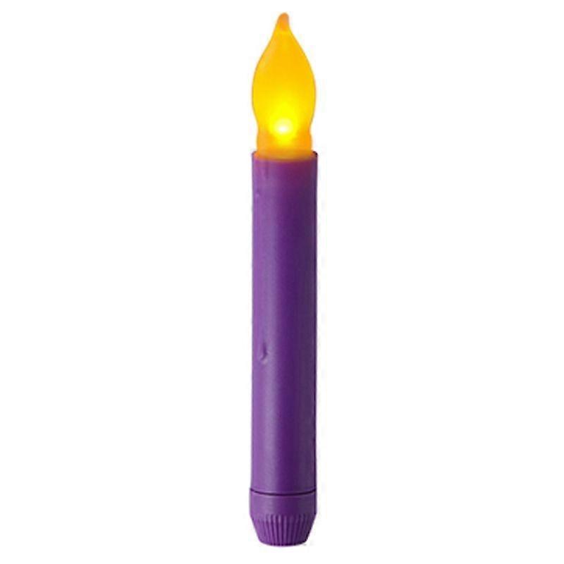 LED Electronic Candle Lights, Spec: Flashing Yellow Light-Purple