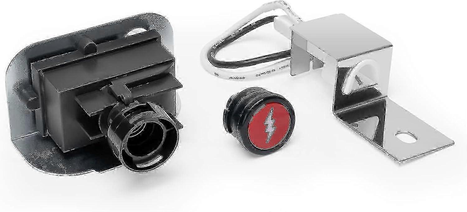 Chef Electronic Igniter Kit Spark Generator Replacement for Weber Q120 and Q220 Grills, Black - q39