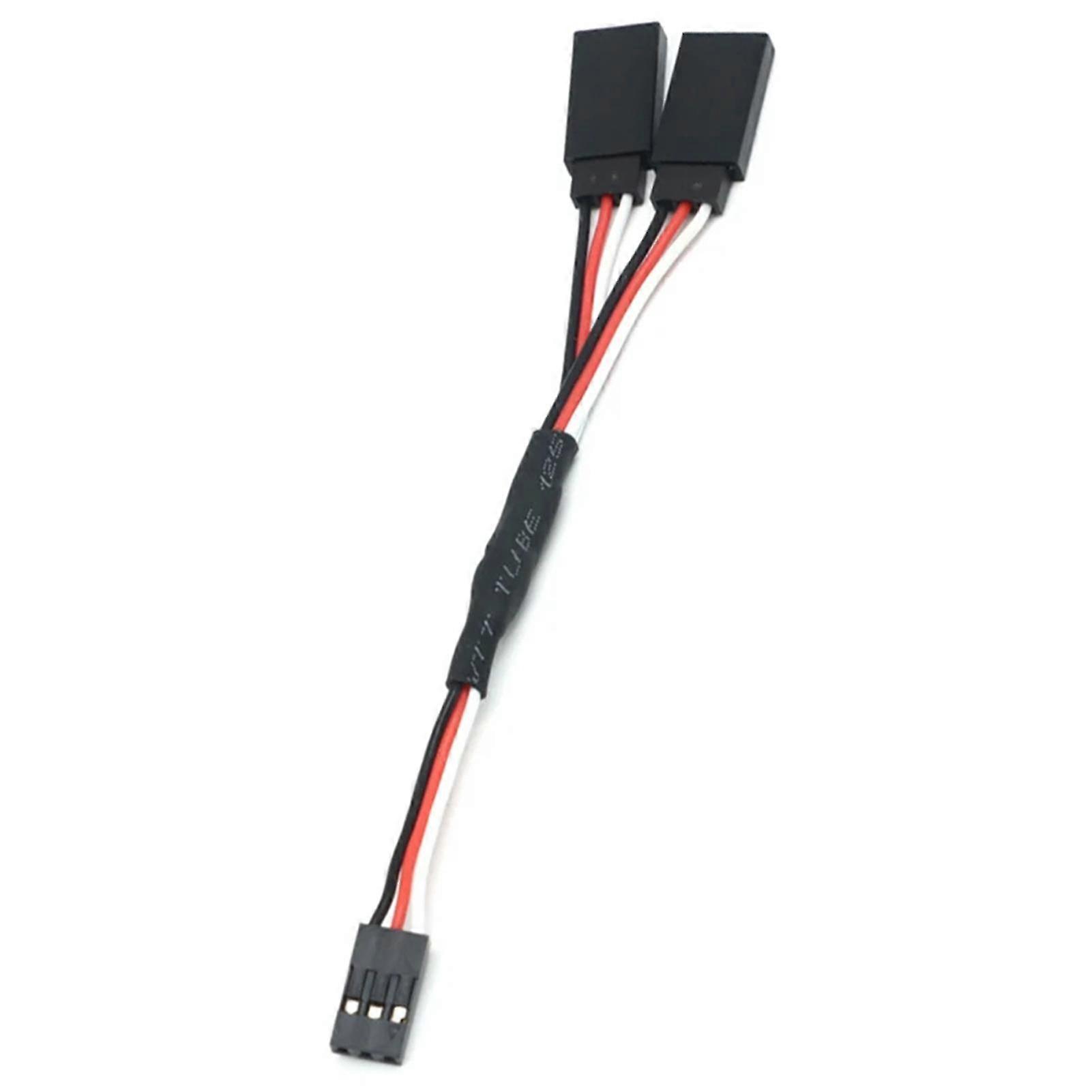 1 až 2 Y servo drát pro RC letadla - 3 pinový konektor samec-samice