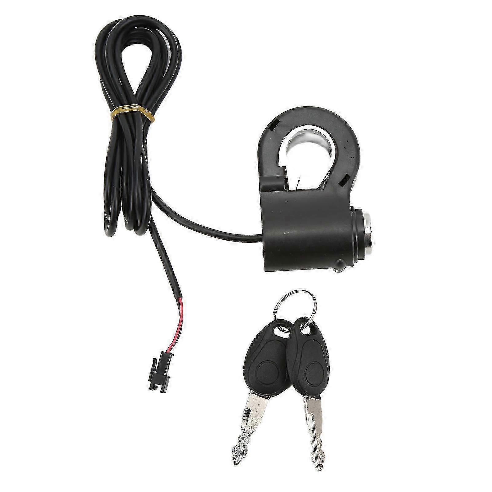 12/24/36/48V Universal Durable Electric Scooters Thumb Lock Kit with Handlebar Switch