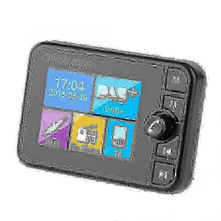 Dab Radio Receiver In Car Stereo Sound Digital Signal Broadcast Adapter Dab+ Antenna Bluetooth-Compa