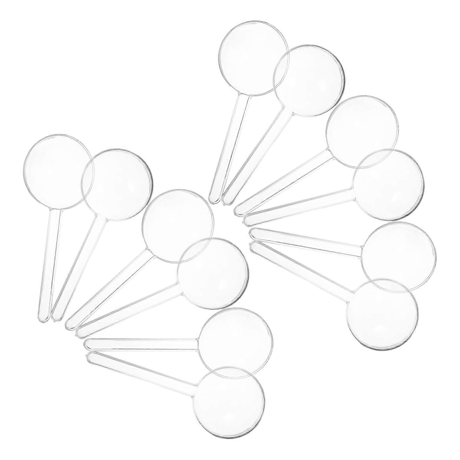 Clear Plastic Storage Containers for Decor Transparent Candy Boxes Small Plastic Jewelry Boxes organizer 12pcs