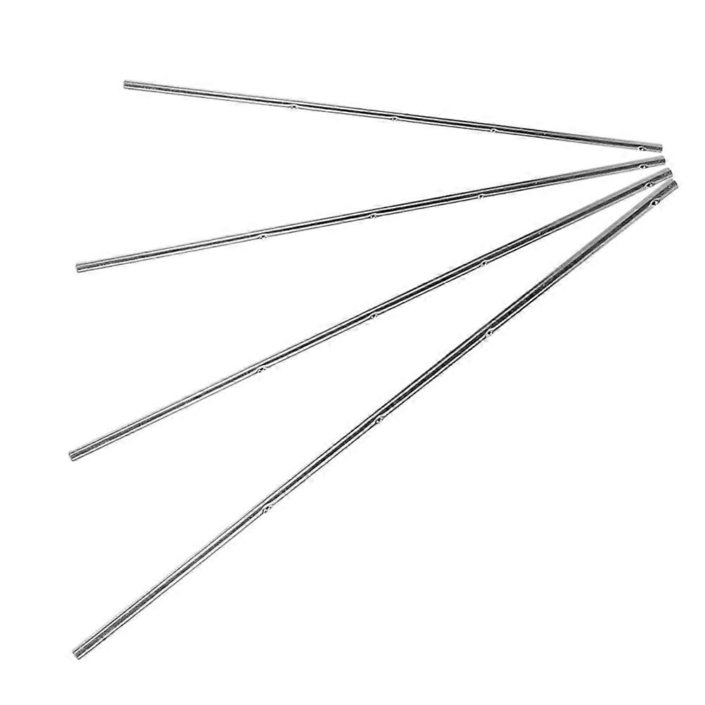 Soccer Machine Foosball Table Rod Replacement 4pcs Metal Game Handle Bar Accessory