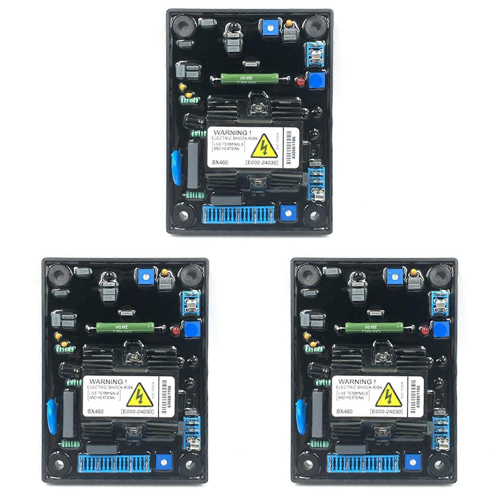 3X Automatic Voltage Regulator AVR SX460 for Generator 12972 Power Stabilizer