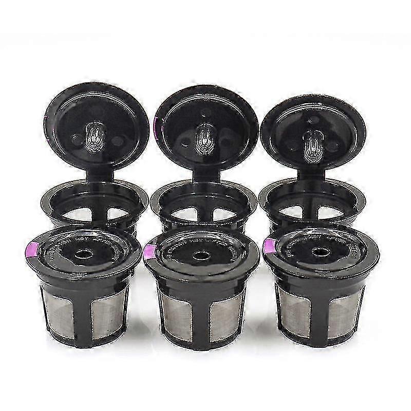 3 Pack Reusable Coffee Pods for Keurig - Stainless Mesh Filters Compatible with 1.0 & 2.0