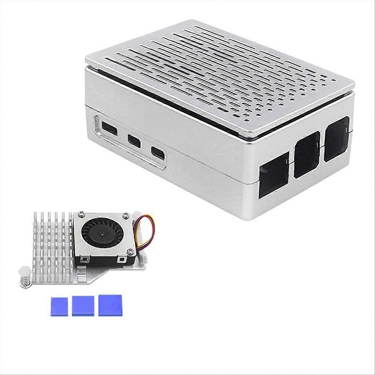Boîtier de protection pour Raspberry Pi 5 (écran 3,5 pouces) compatible avec les radiateurs Raspberry Pi 5