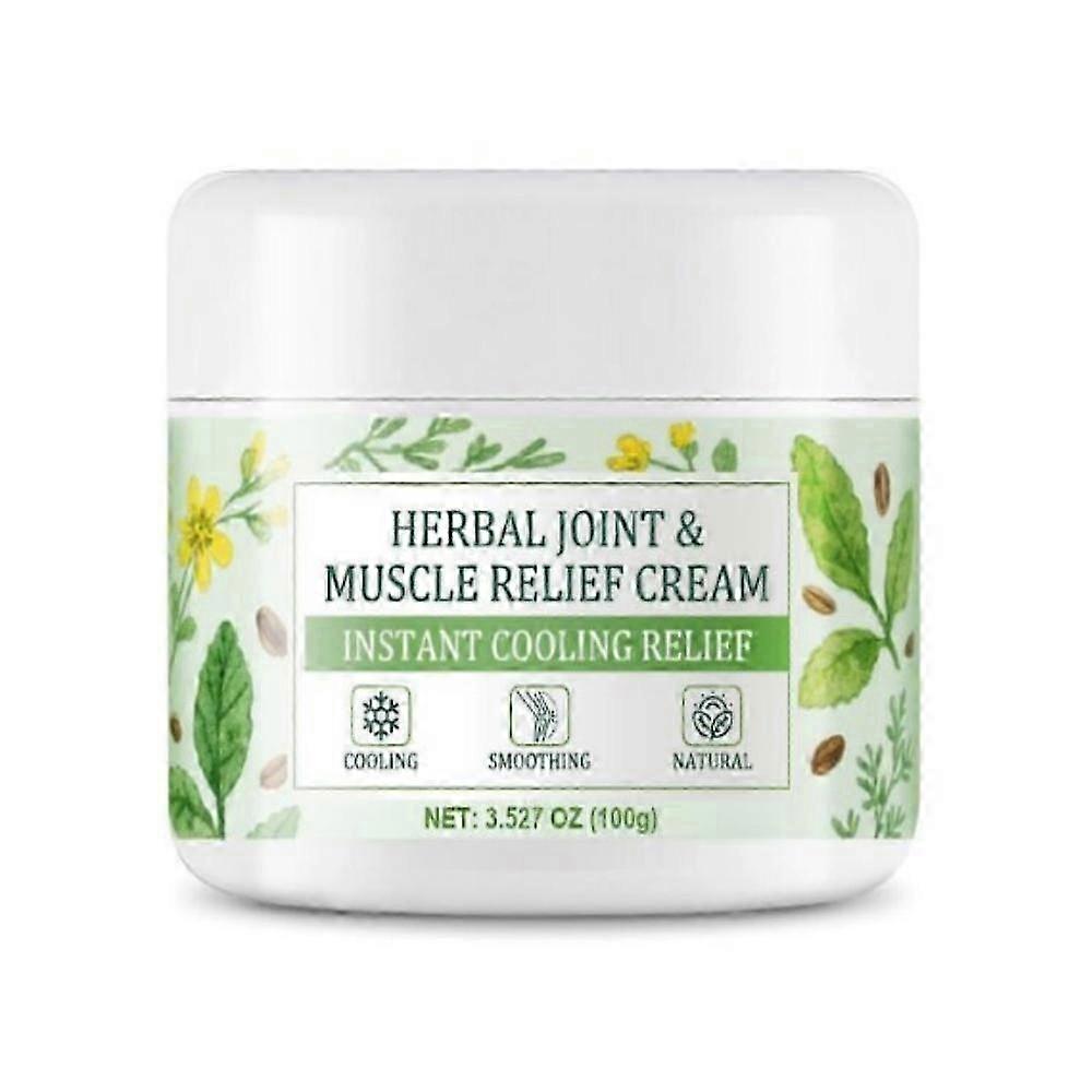 100g Muscle Joint Relief Cream Relieve Soreness Stiffness Easy to Absorb Suitable for Stretching & Relaxing After Exercise