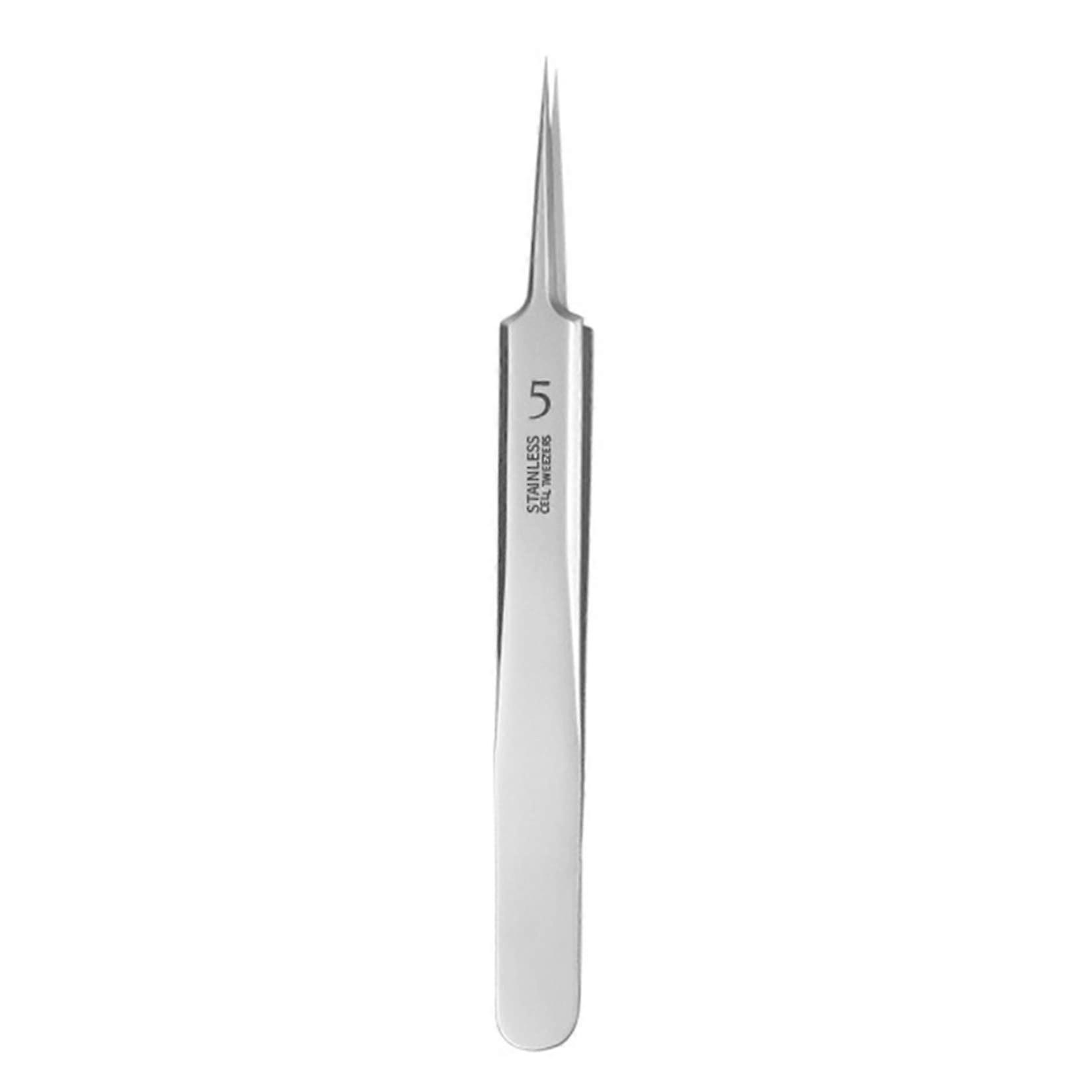 Blackhead Remover Tool Stainless Steel Pimple Popper Tweezers UltraThin Tip with Storage Box