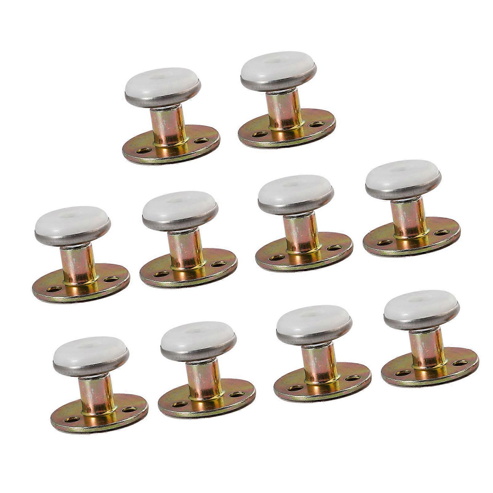 Adjustable Bed Headboard Stabilizer easy installs Bed Front Fastener Metal Bed Headboard Brackets Simple Installation Multicolor