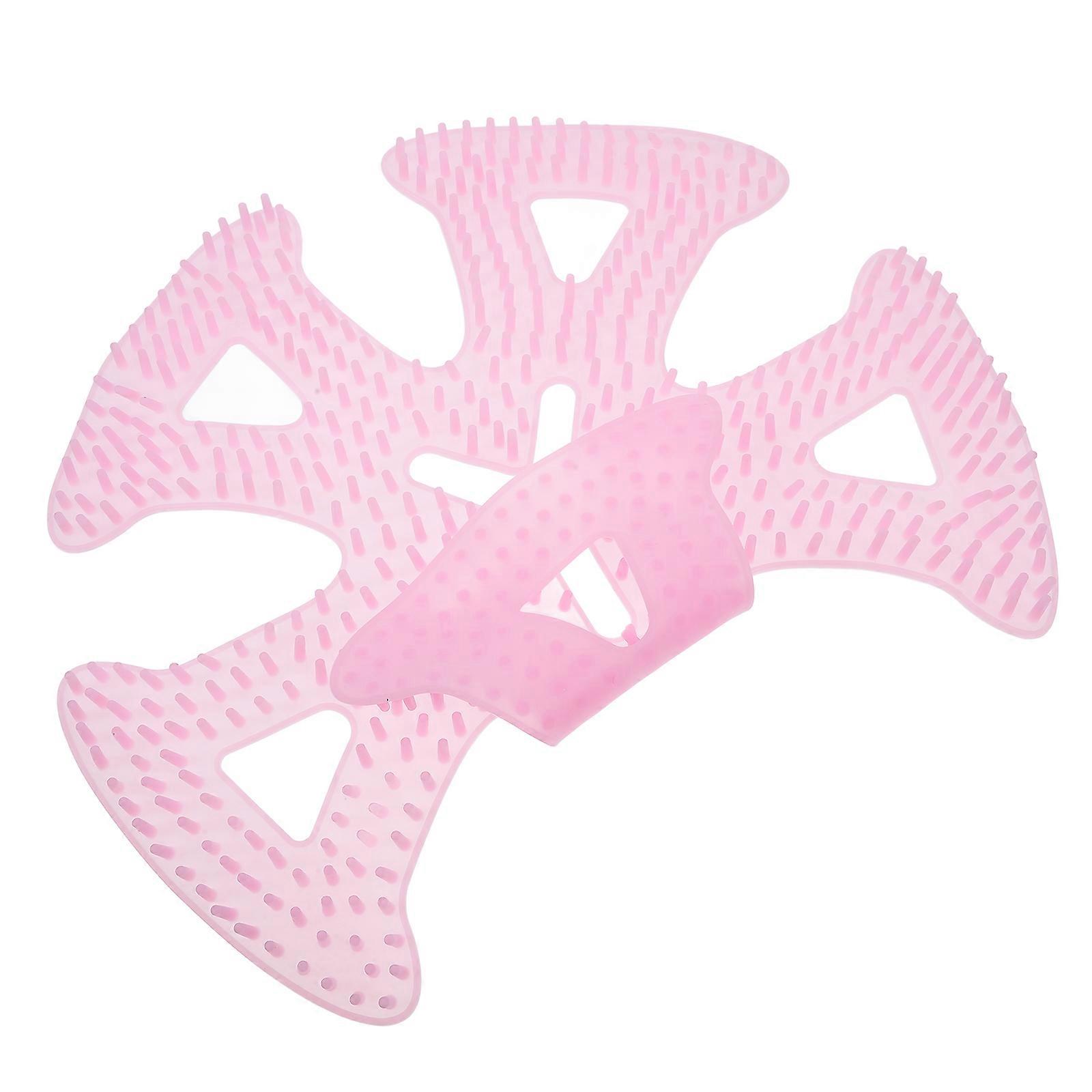 Pink Protection Pad Silicone Liner for Comfortable Riding 4Pcs
