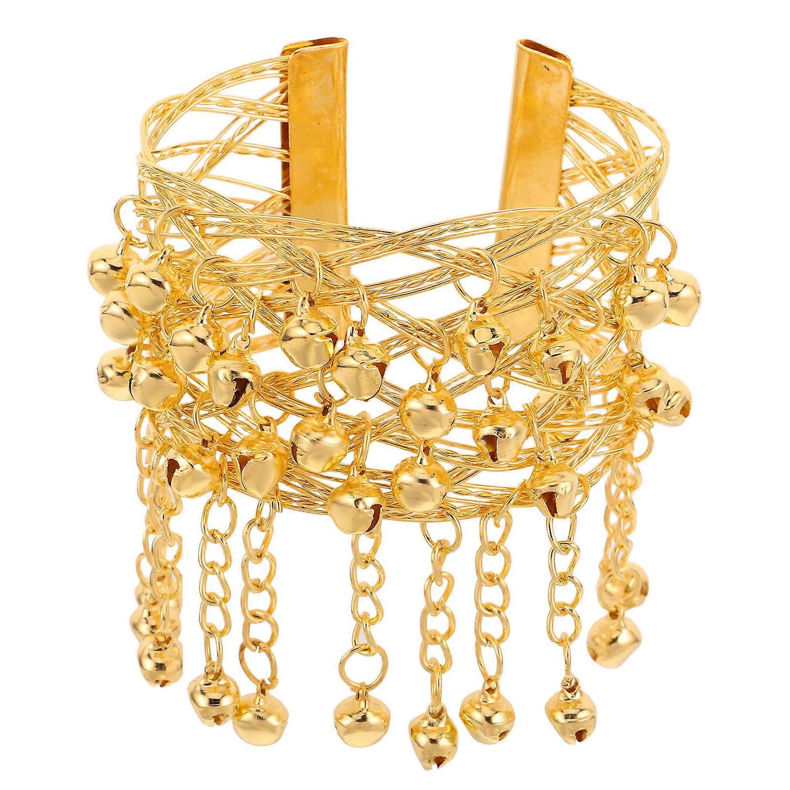 Dancer Arm Cuff for Women Metal Adjustable Bracelet