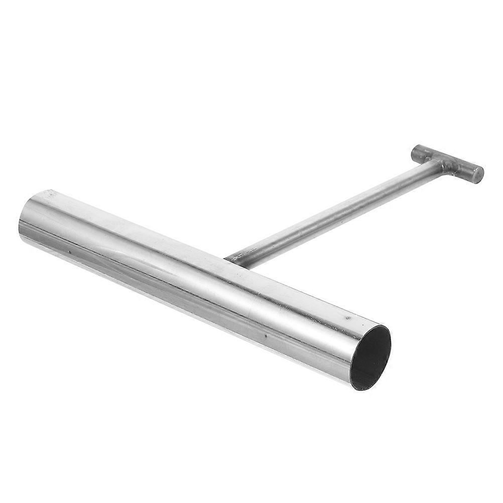 Manhole Cover Lifter Durable T Shaped Hook for Outdoor Use