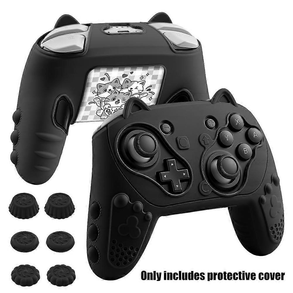 For Switch 2 Pro controller silicone protective case with joystick cap stic