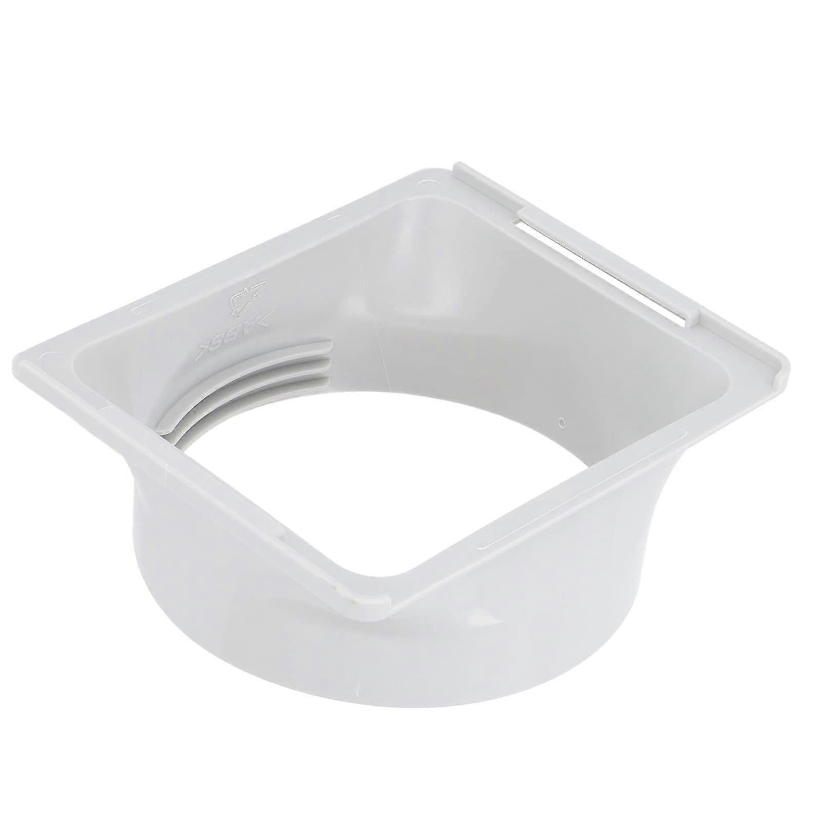 5.9 Inch Portable Air Conditioner Exhaust Hose Adapter, Square to Round AC Connector for Enhanced Cooling Efficiency