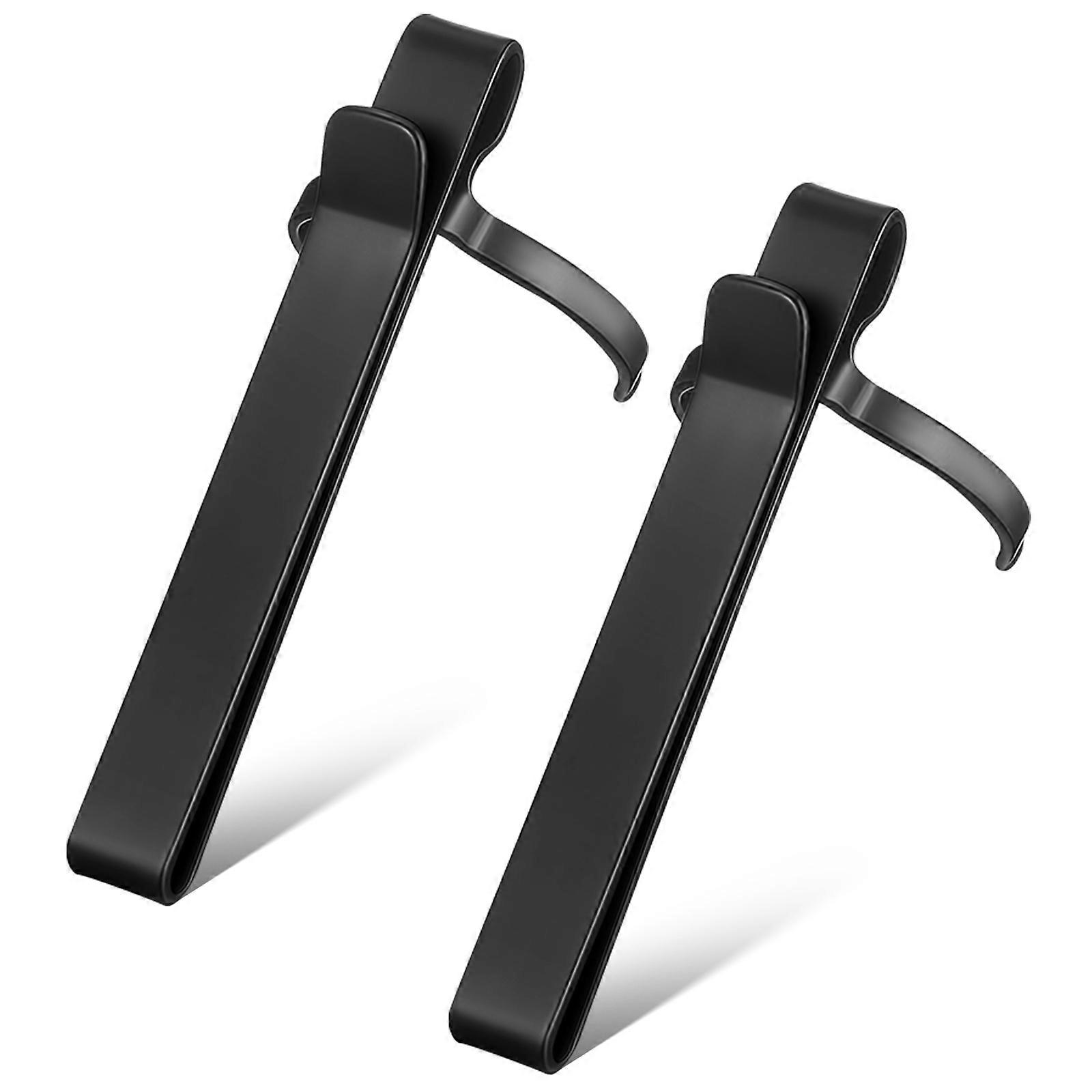 Pen Light Clip for Fixing Use 2Pcs Removable Metal Flashlight Clip