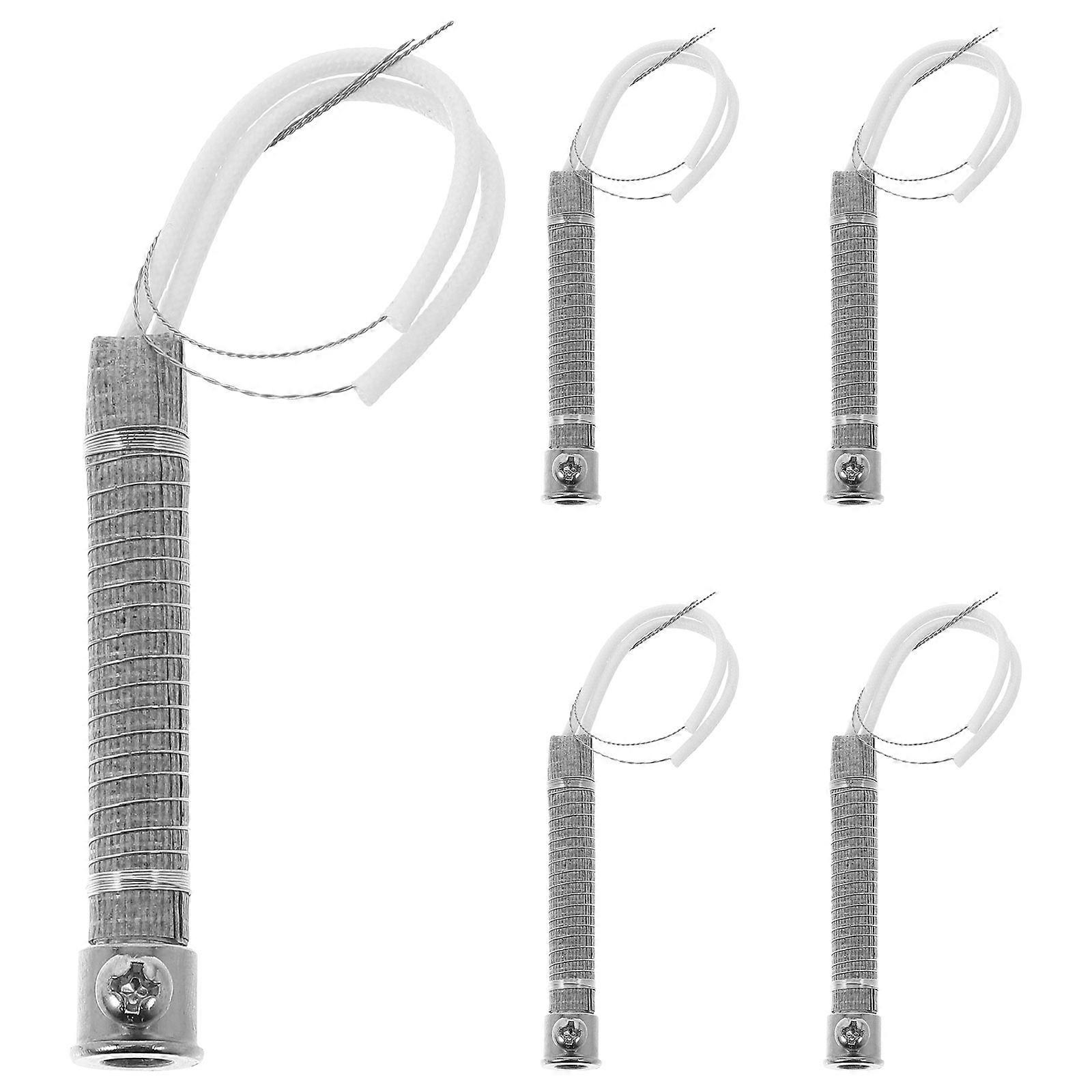 5pcs Soldering Iron Heating Element Metalworking Accessory Heating Core Replacement Core Heating Element for Soldering Convenient Electric Soldering