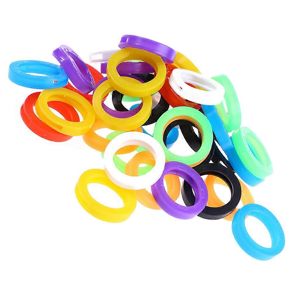 Silicone Key Covers Pack of 50 for Numbering Keys with Colorful Caps
