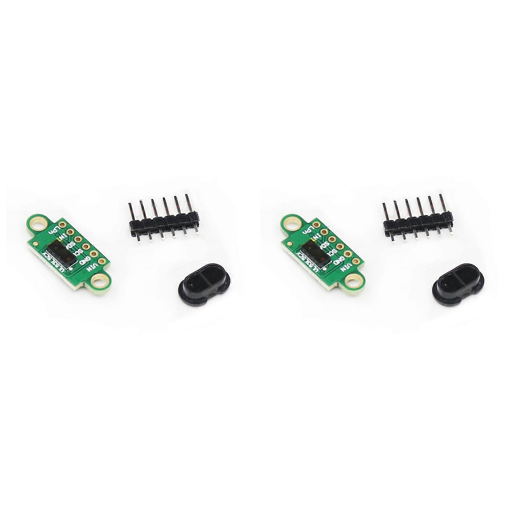 2X VL53L5X V2 TOF Wide-Field Time of Flight Multi-Region Laser Ranging Sensor Module VL53L5CX
