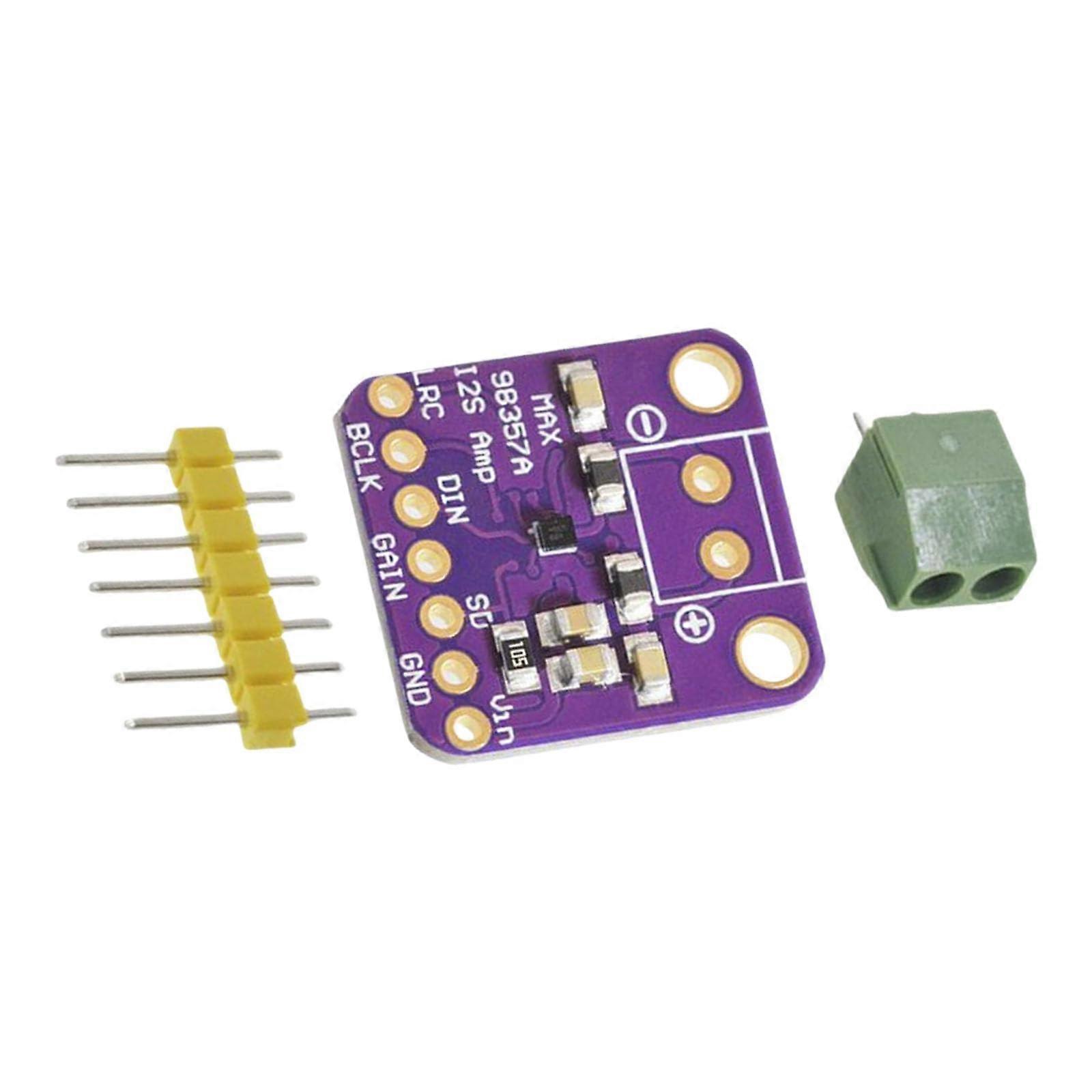 I2S Amplifier Module MAX98357A Audio Decoder 3.2W Class D Board for Home Theater Projects