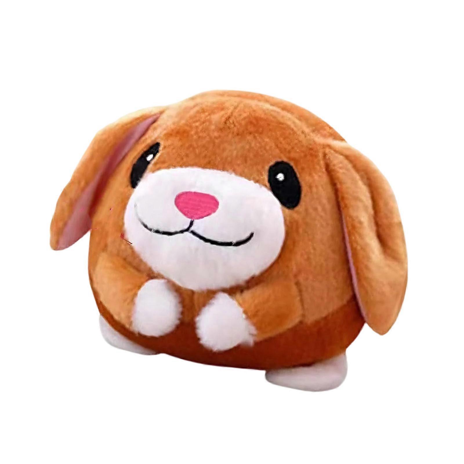 Interactive Plush Pig Dog Toy with Vibrating and Bouncing Action Singing Doll Teaser Automatic Bouncing Multicolor