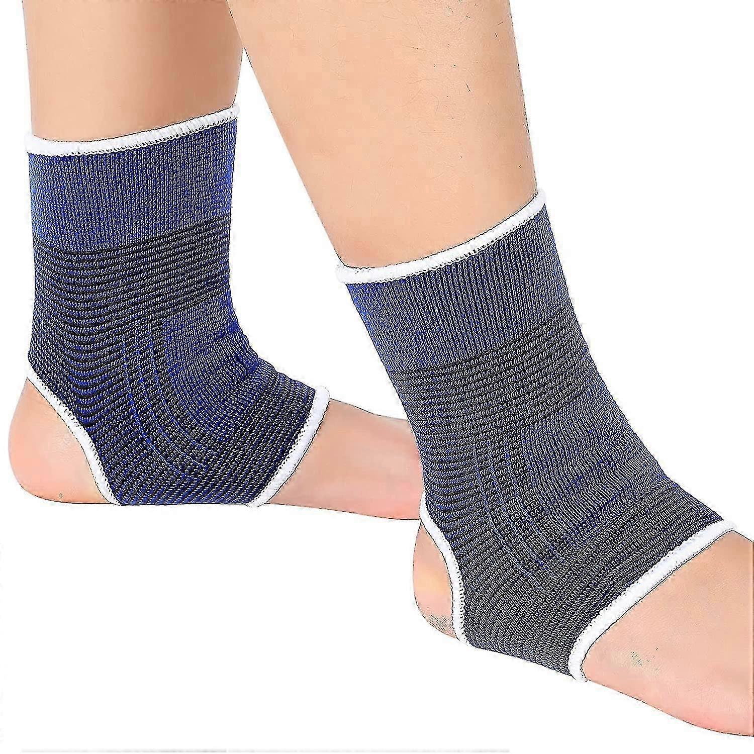 2 Pair Kids Ankle Support Compression Socks