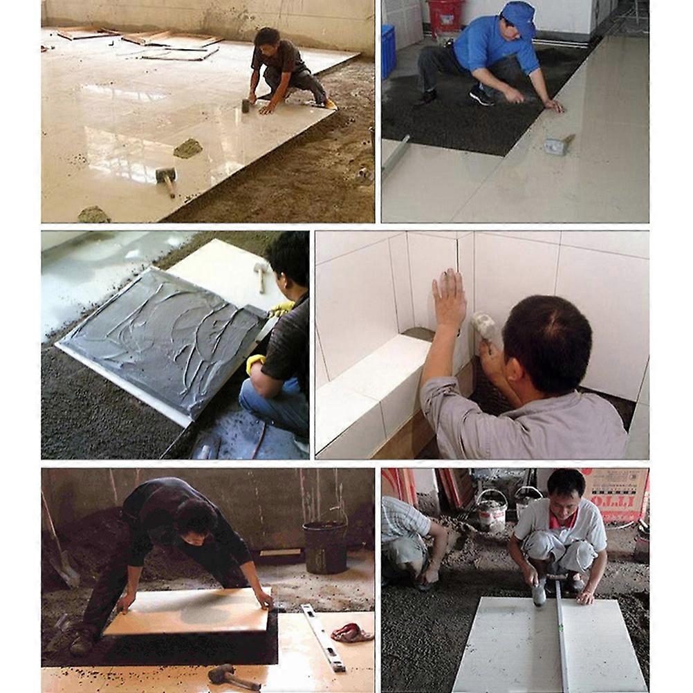 Rubber Hammer Tile Installation Hammer with Wooden Handle 24oz Practical Tool