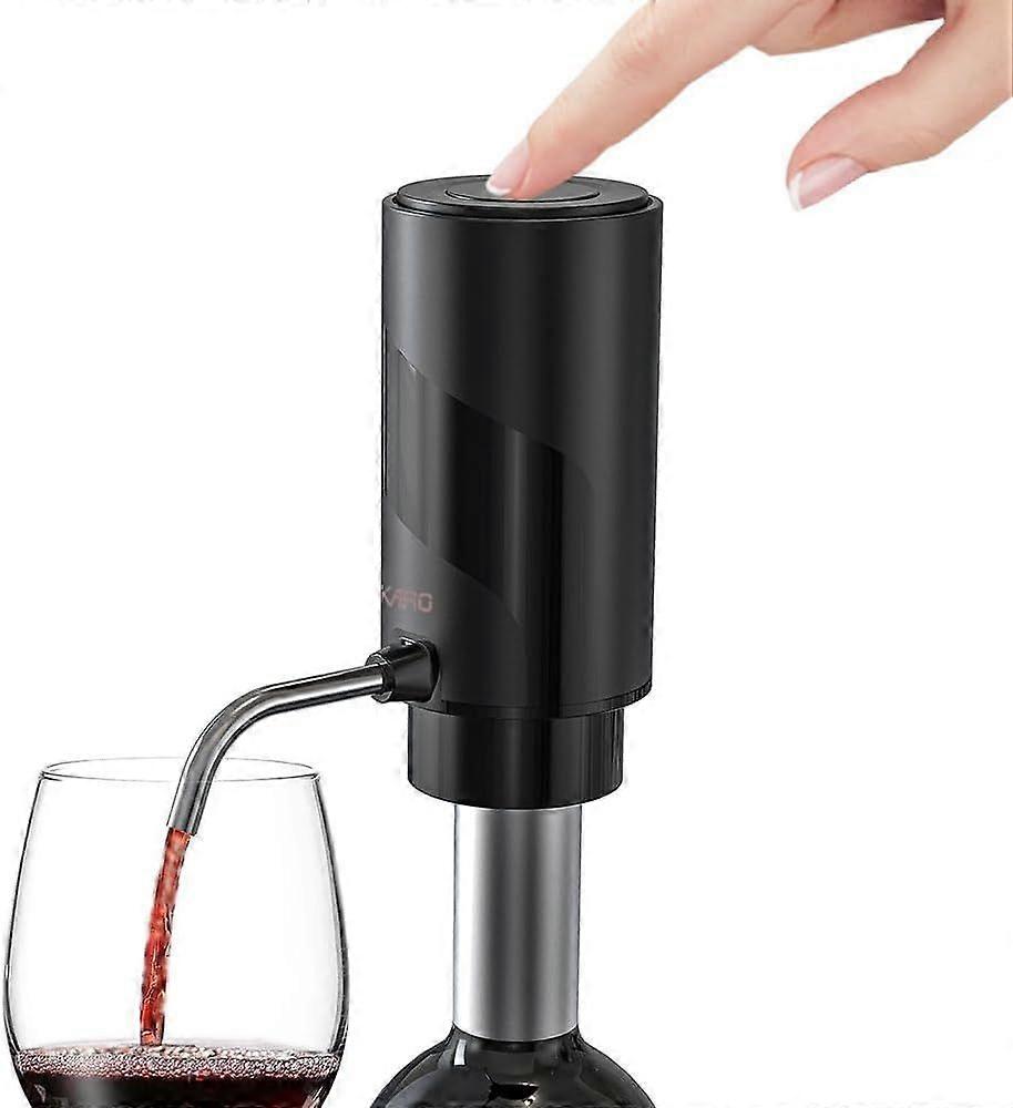- Electric Wine Aerator Pourer Rechargeable Automatic Electronic Decanter
