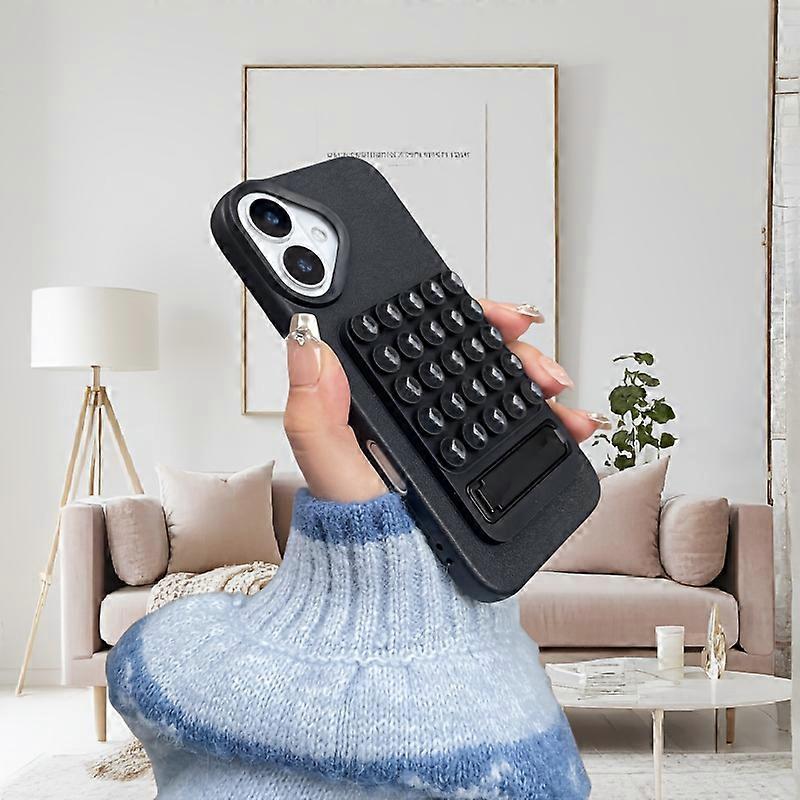 One-Piece Silicone Suction Cup Holder Multifunctional Folding Desktop Stand Strong Adhesion to Smooth Surfaces Comfortable Grip
