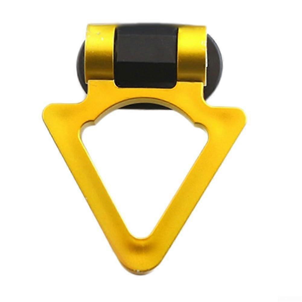 Universal Decorative Car Tow Hook Gold 180° Adjustable ABS Simulation Trailer Hook for Car Styling