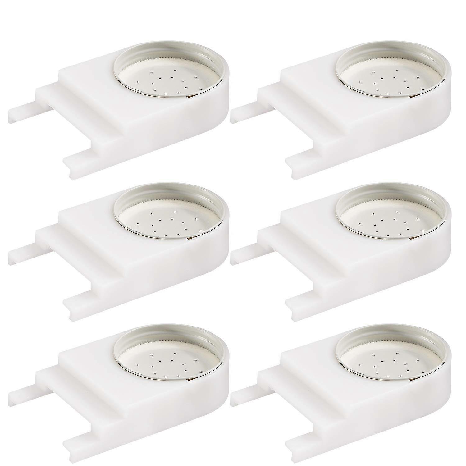 6 Pack Bee Hive Entrance Feeder with Jar for Beekeeping, Easy Observation and Quick Refill