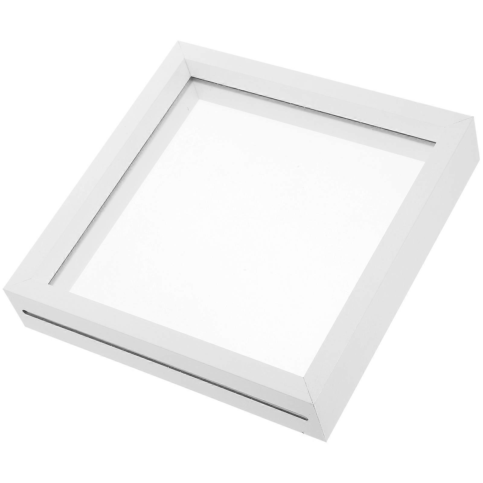 Flower Plants Specimen Display Frame Office Decoration Density Board 1Set